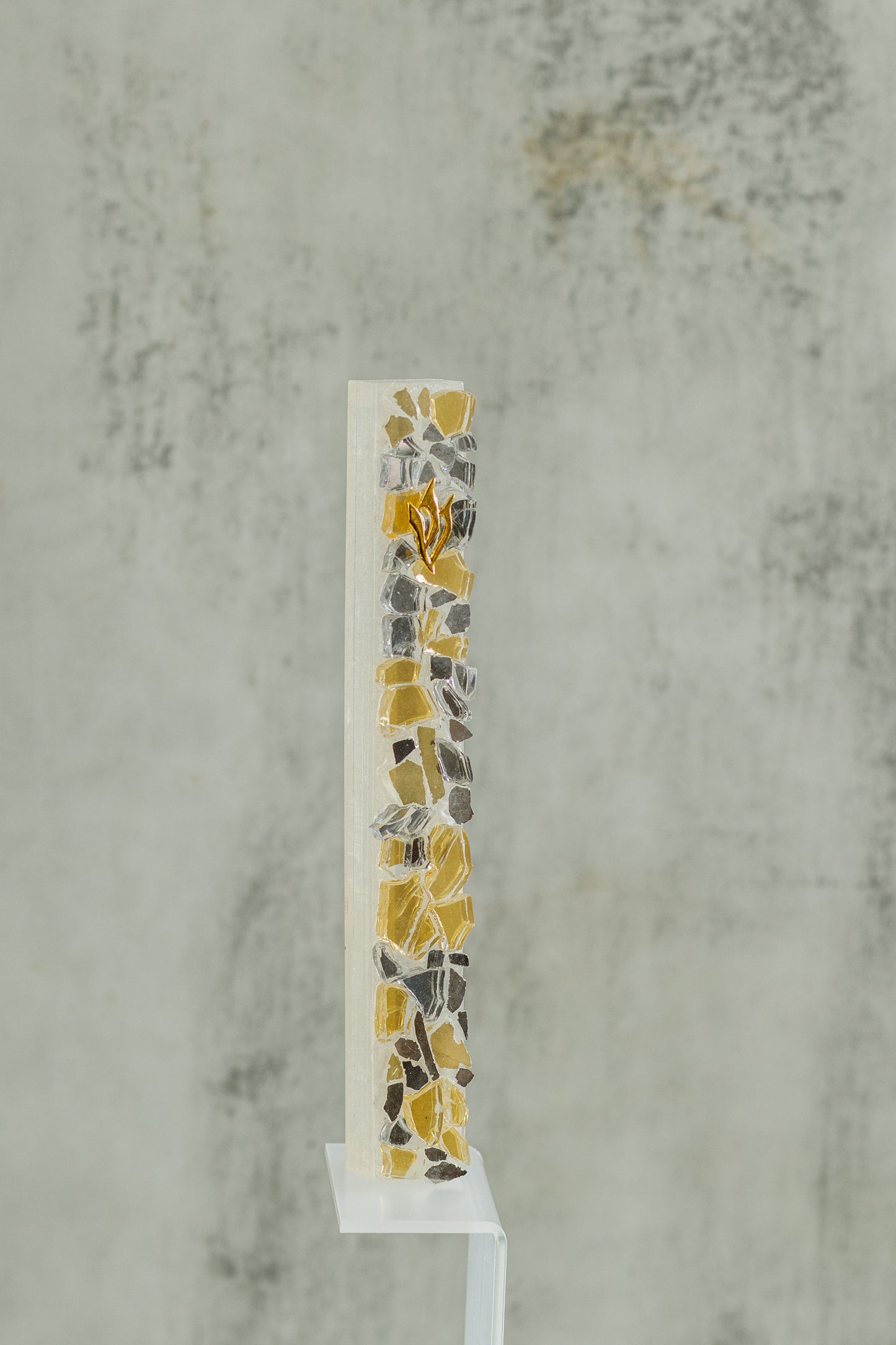 Amber and Silver Mezuzah Case (Copy)