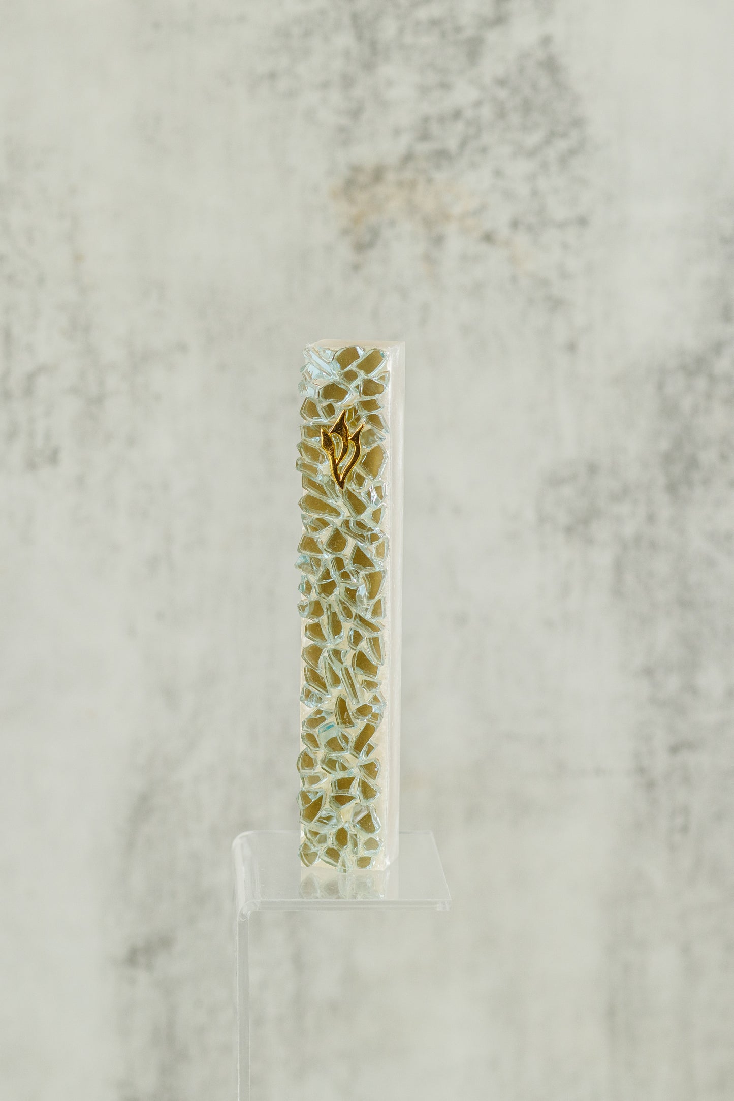 Gold Mosaic Mezuzah Case (Copy)