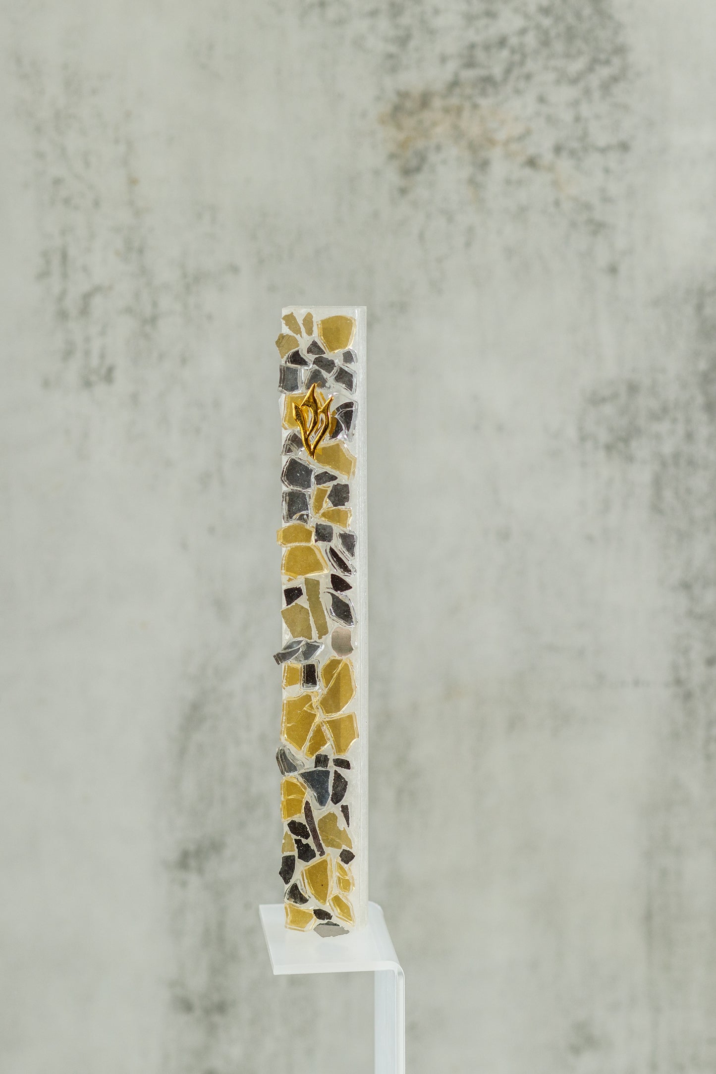 Amber and Silver Mezuzah Case (Copy)