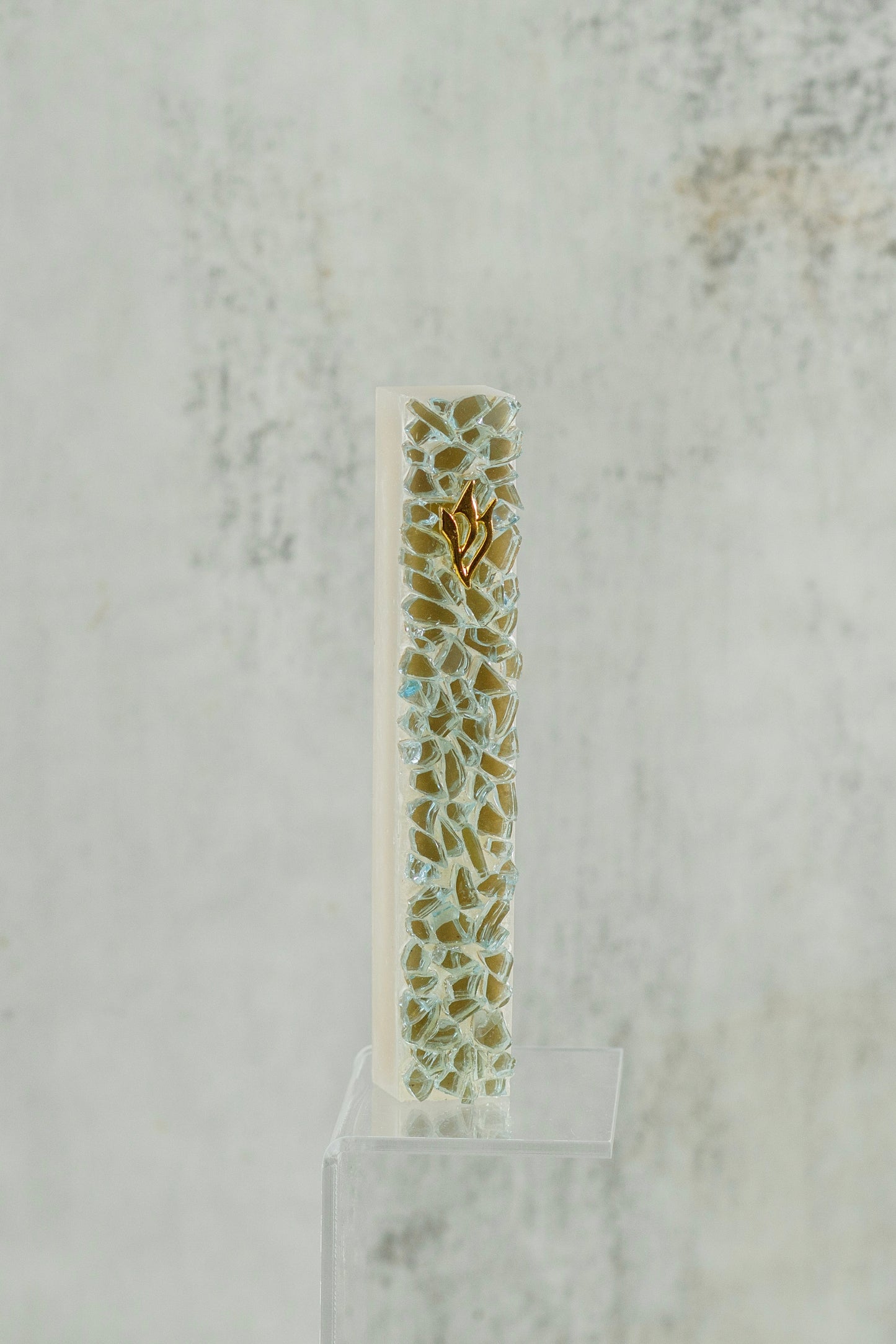 Gold Mosaic Mezuzah Case (Copy)