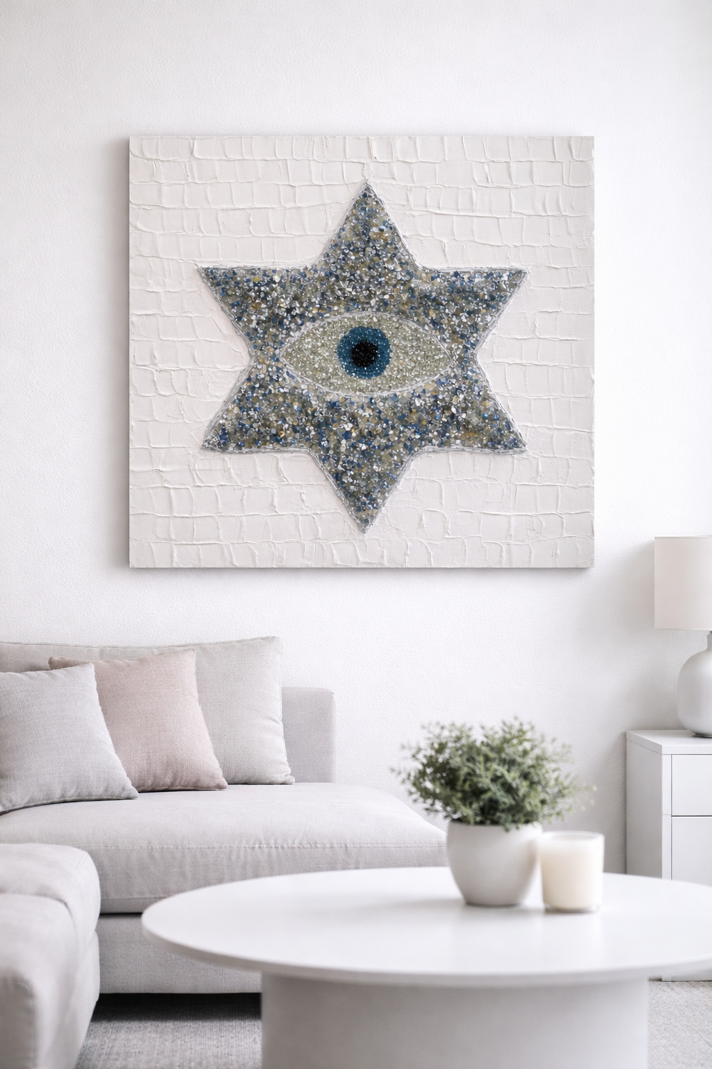 Star of David Wall Art 30x30