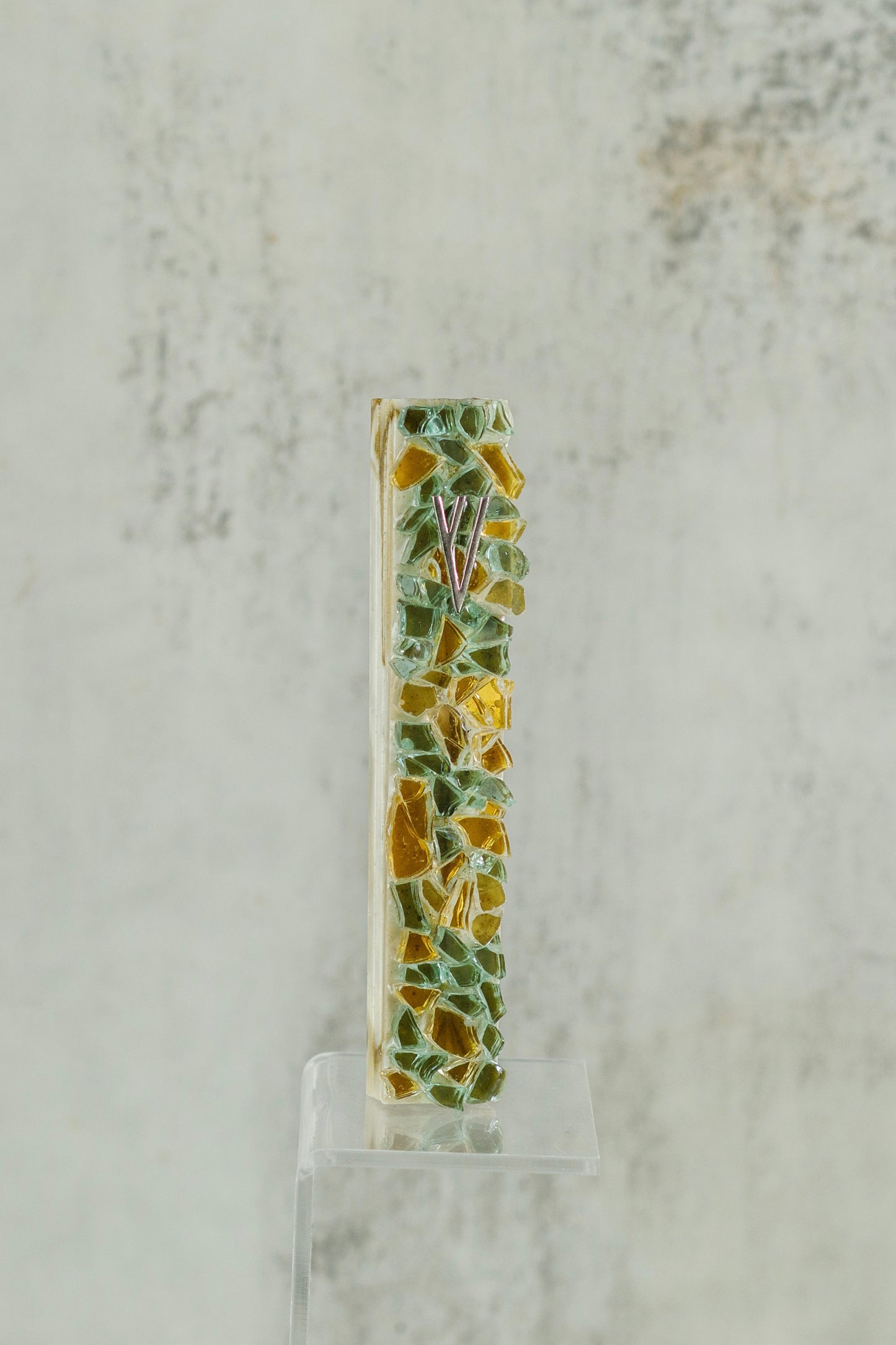 Blue Amber Mezuzah Case (Copy)