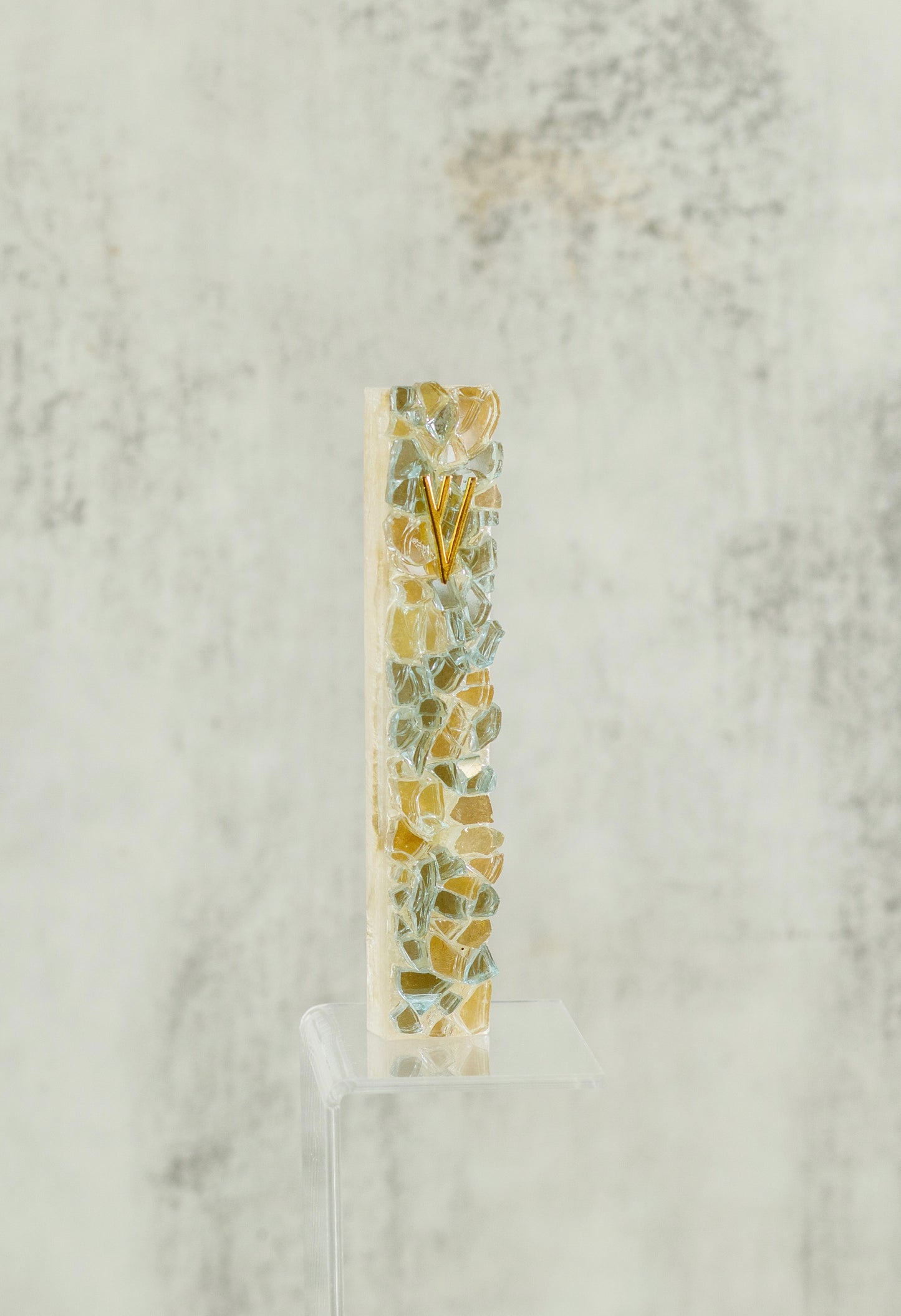 Gold Mosaic Mezuzah Case (Copy)