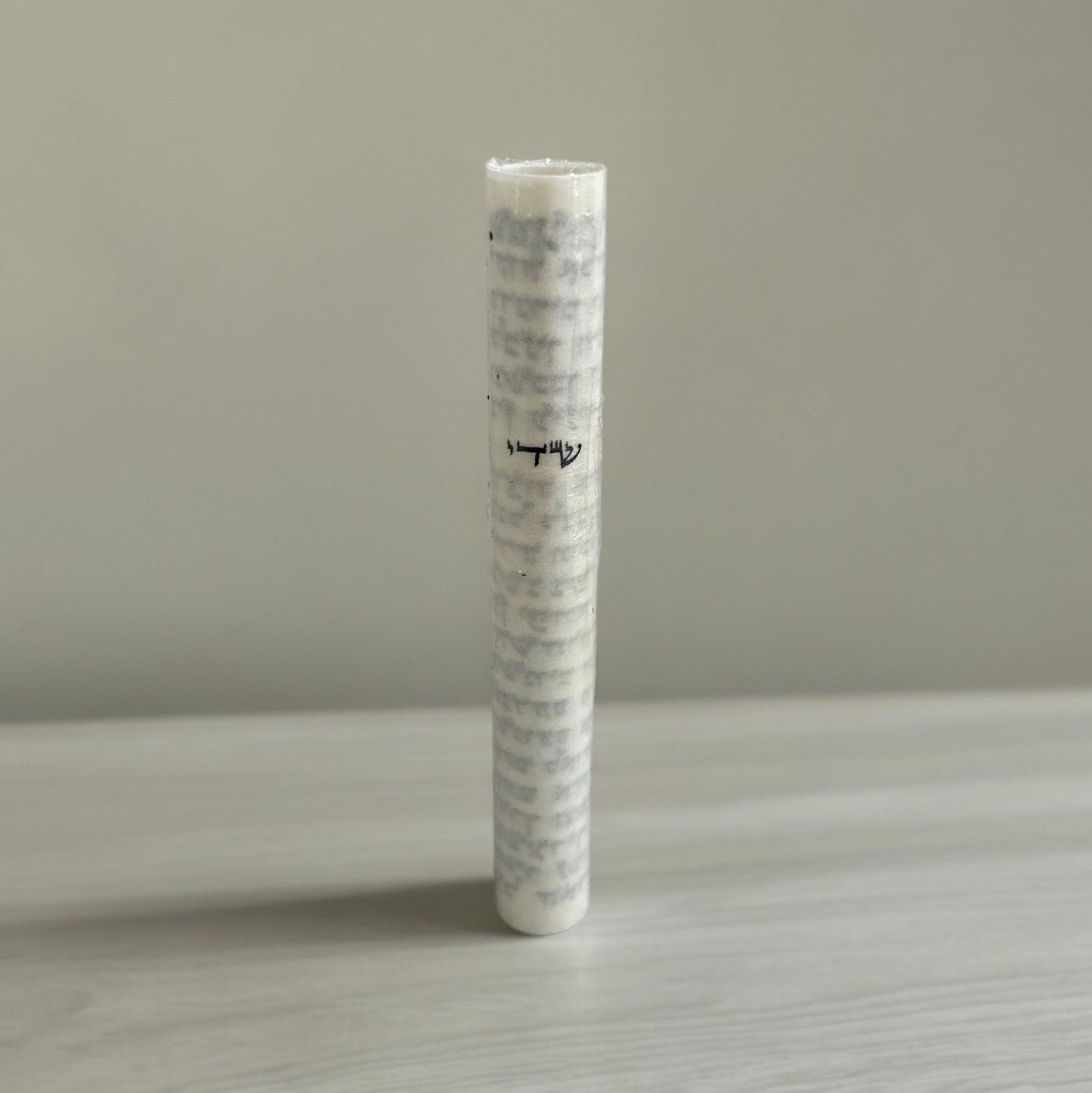 Geode Rose Quarts Mezuzah