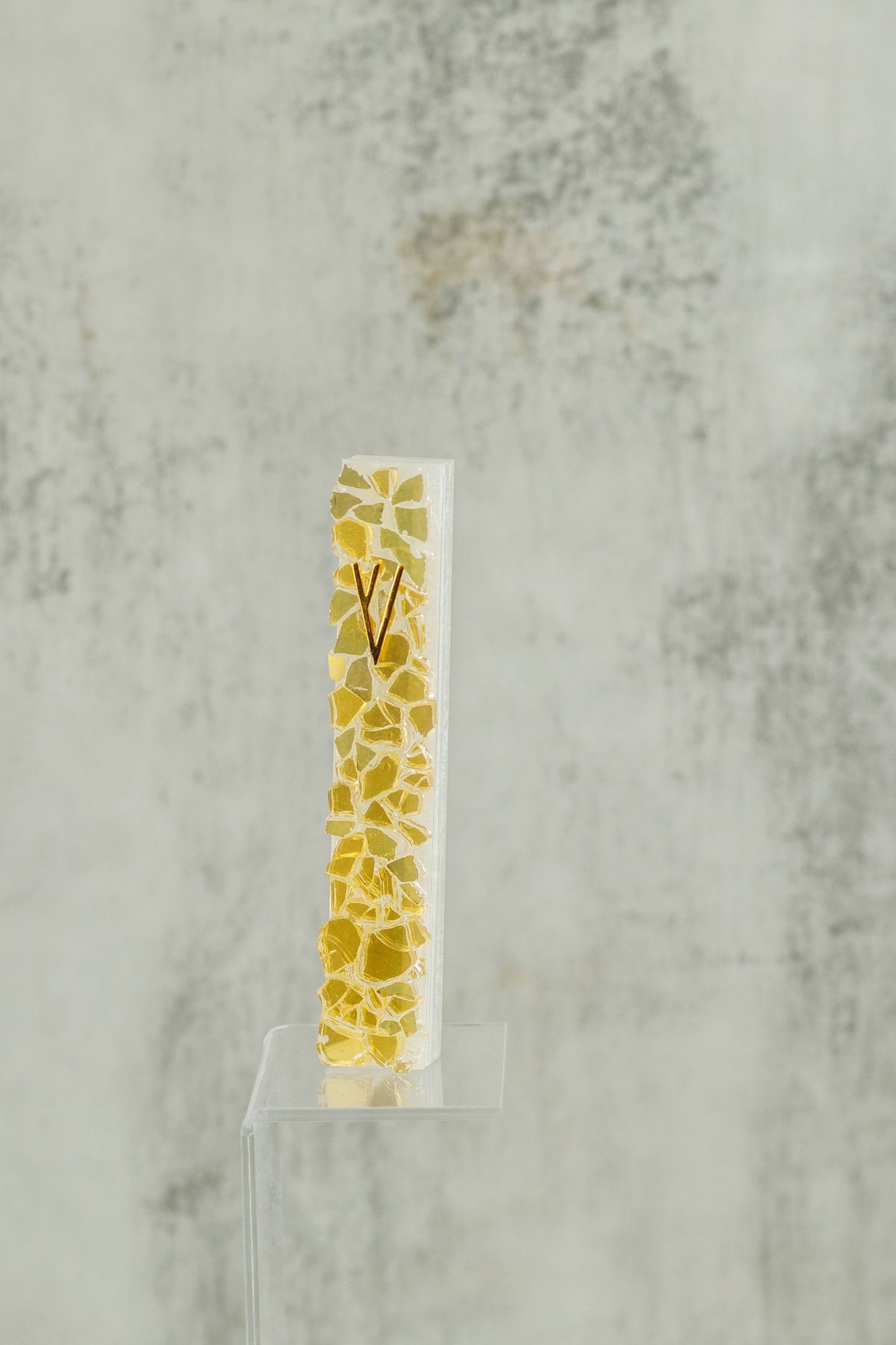 Green and Amber Mezuzah Case (Copy)