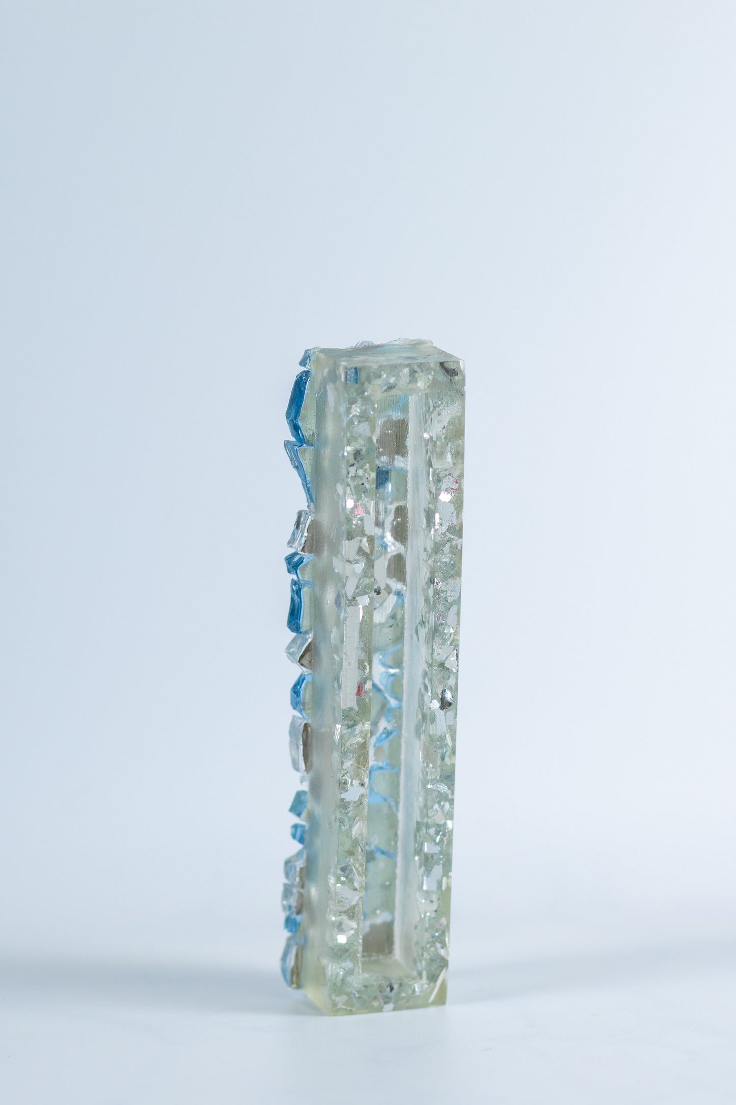 Blue Glass Mezuzah Case (Copy)