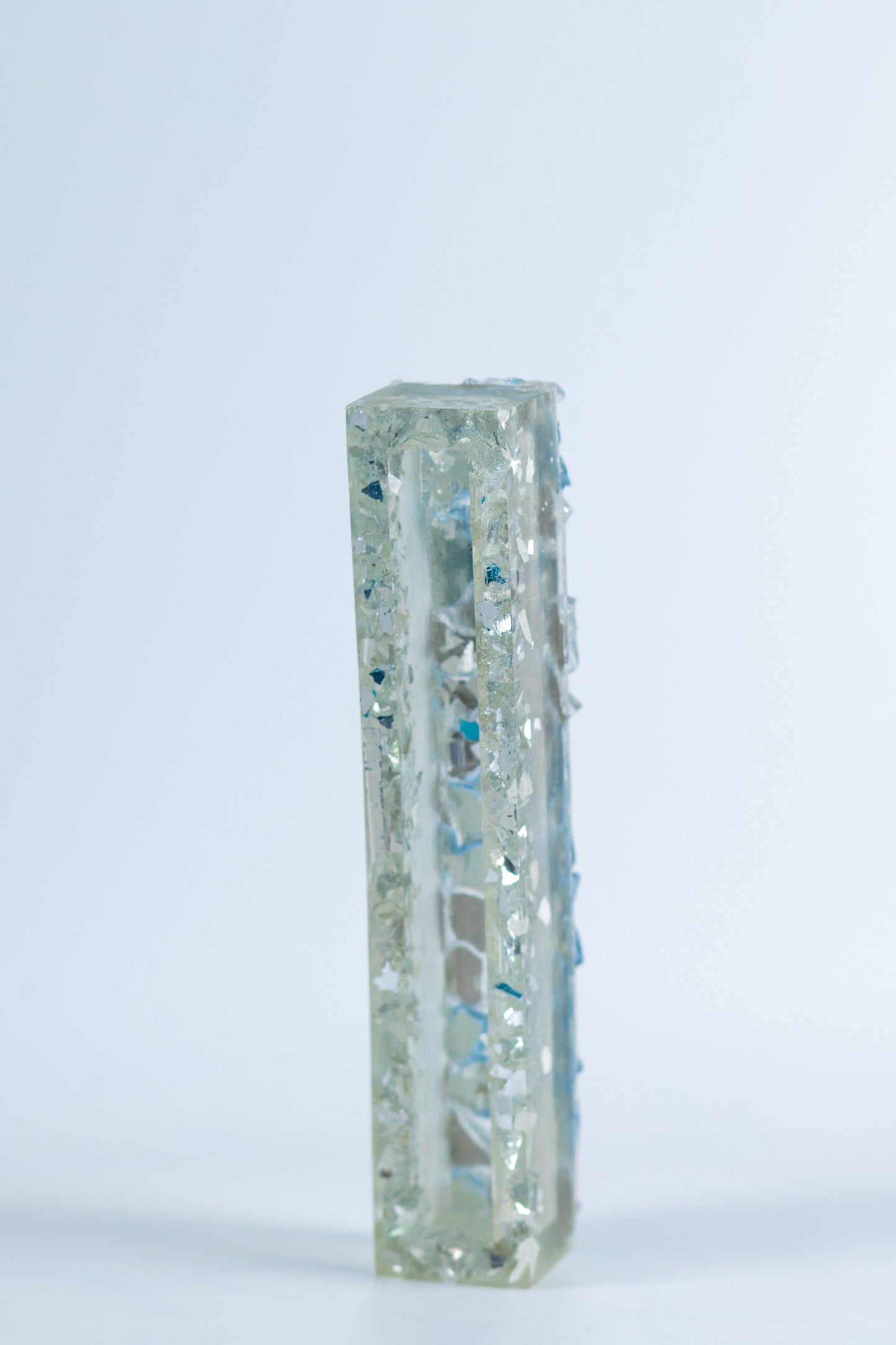 Blue Glass Mezuzah Case (Copy)