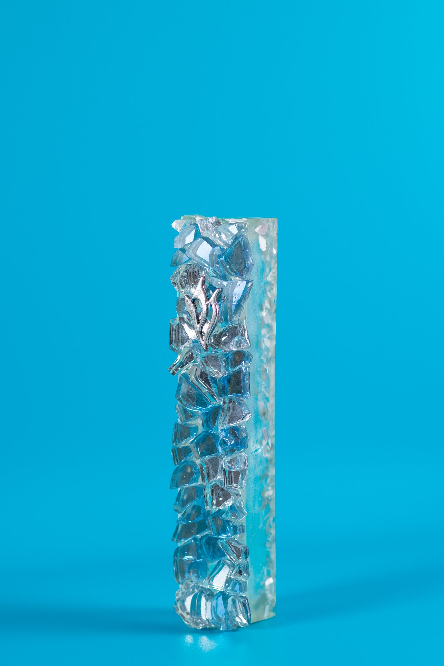 Blue Glass Mezuzah Case (Copy)