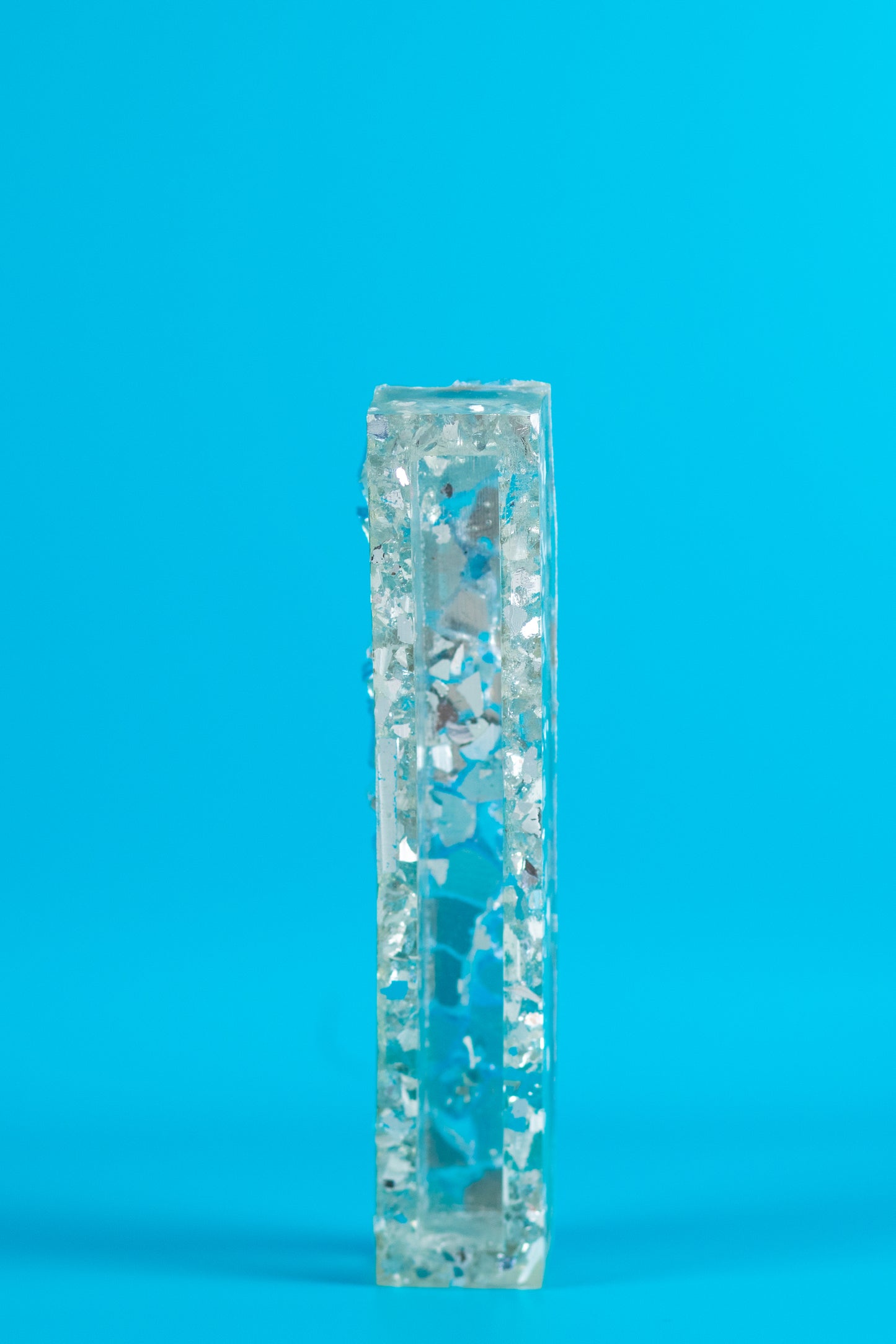 Blue Glass Mezuzah Case (Copy)