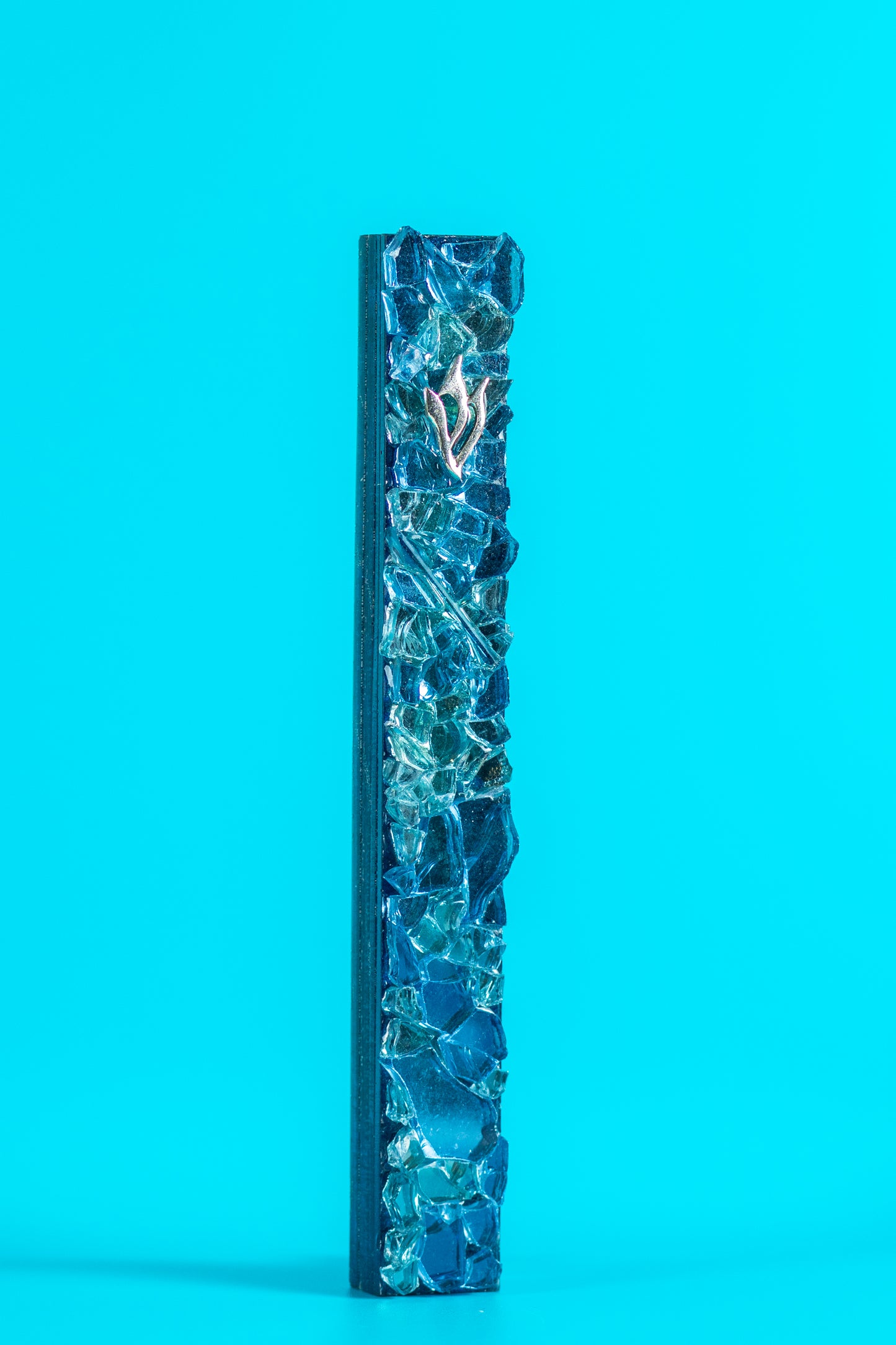 Blue Mosaic Mezuzah Case (Copy)