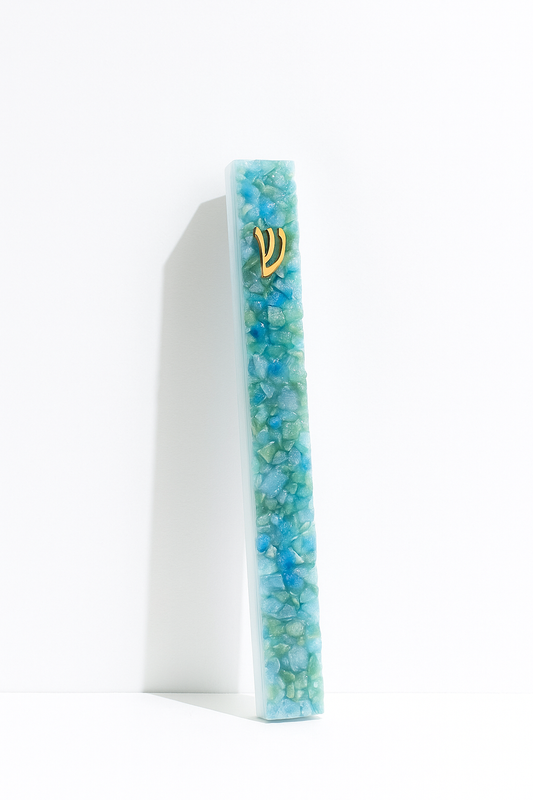 Amazonite Mezuzah