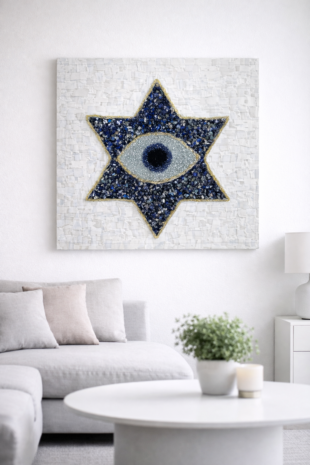 Star of David Wall Art 30x30