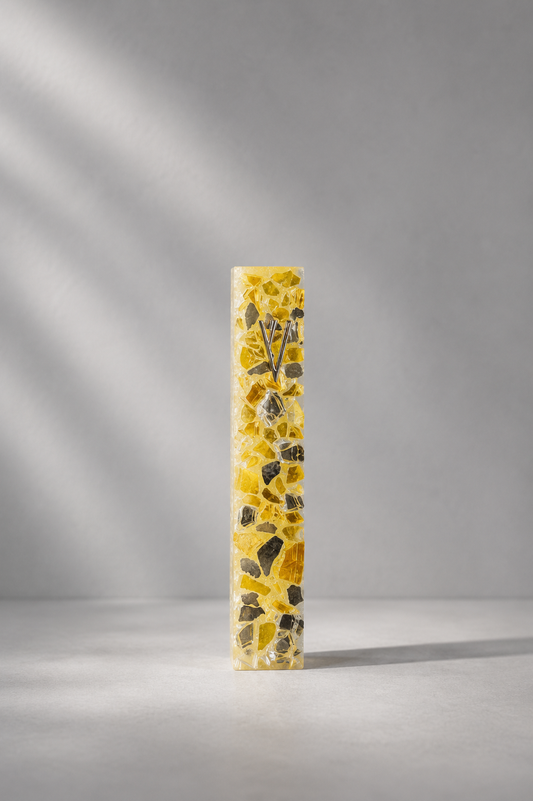 Gold and Silver Mezuzah Case