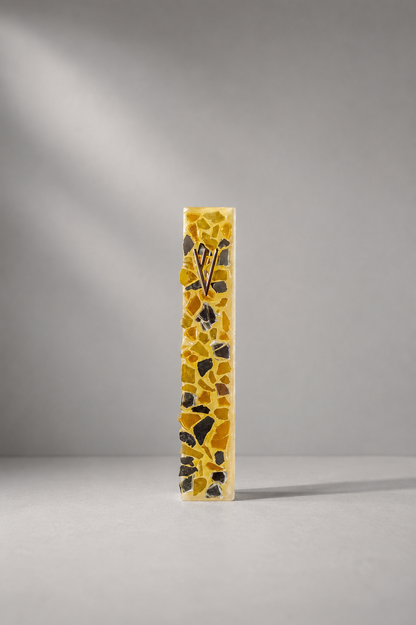 Gold and Silver Mezuzah Case