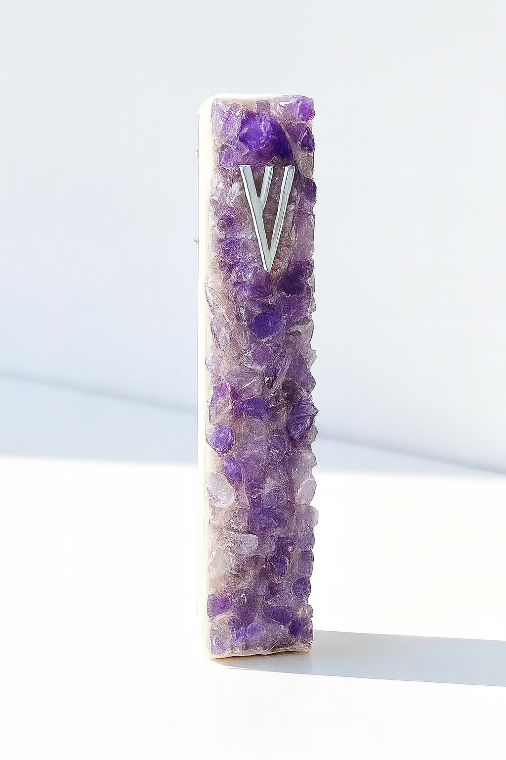 Amethyst mother of pearl case